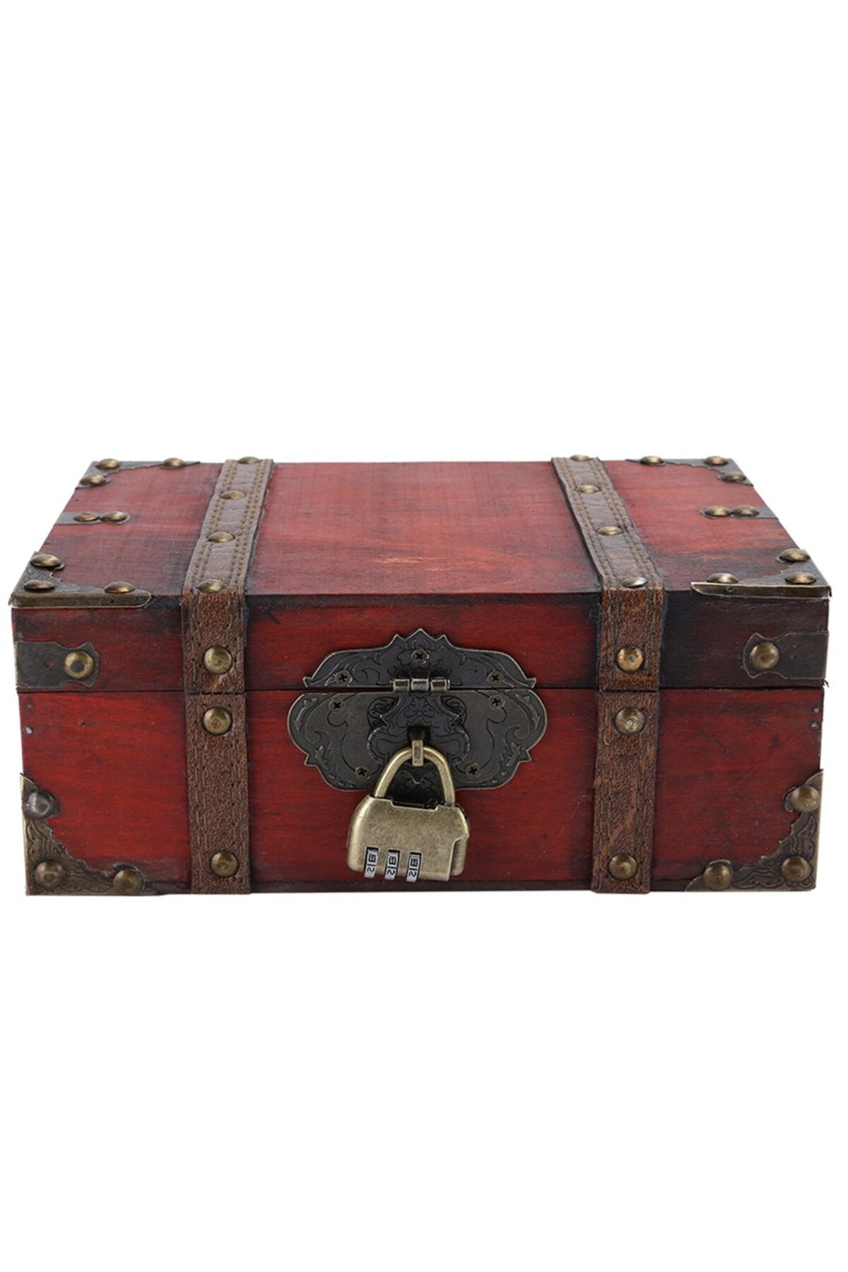 Choice 1511200038112 Treasure Chest Vintage Wooden Jewelry Box Vintage ...