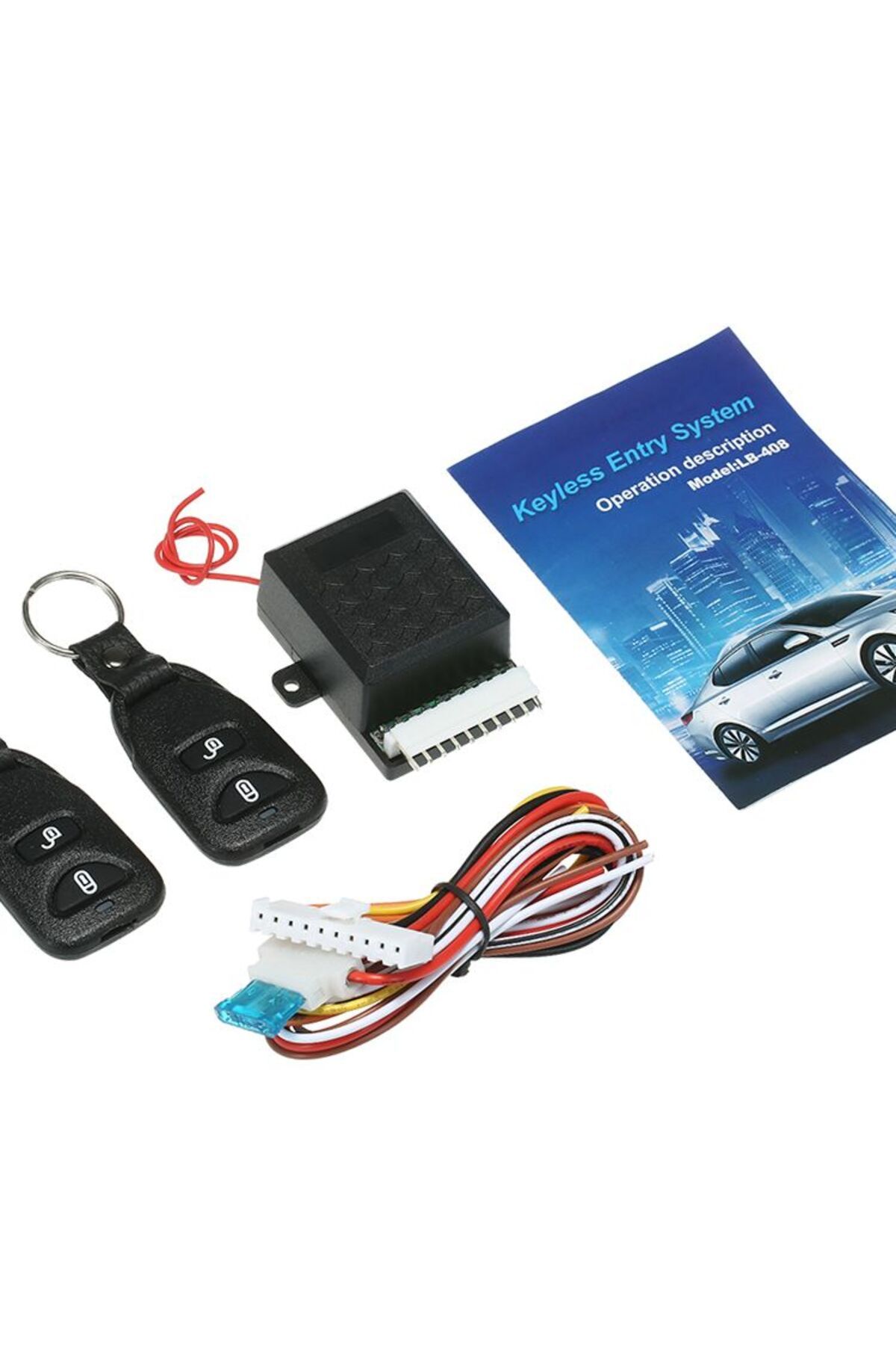 Choice-12V Universal Car Auto Remote Central Kit Door Lock Locking Vehicle Keyless Entry System with 2 R... 7