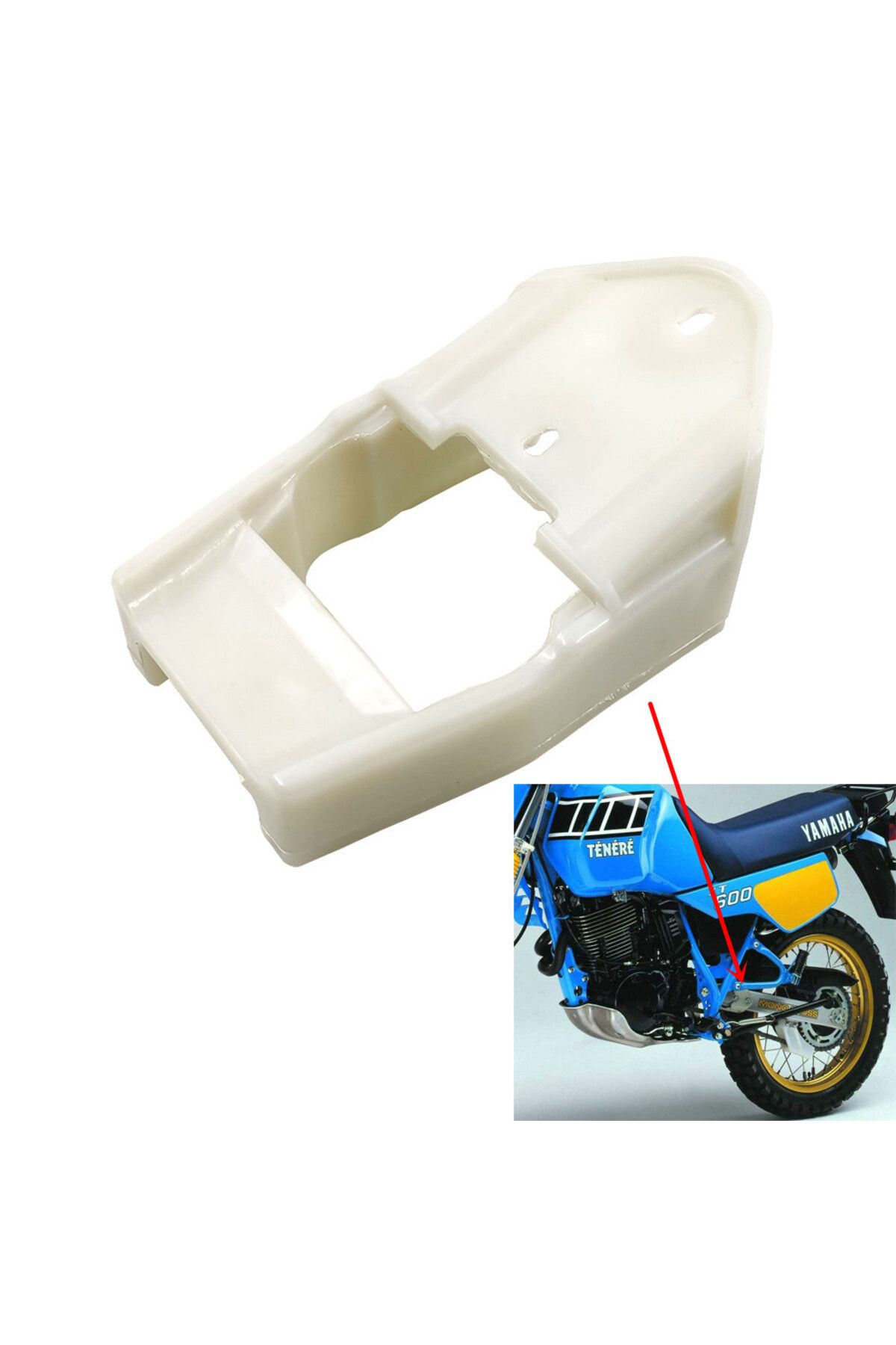 Choice-Swing Arm Rail Guard Seal Chain Slider Guide for Yamaha XT600 84-86, XT600Z 83-86, YZ125/YZ250 IT... 1