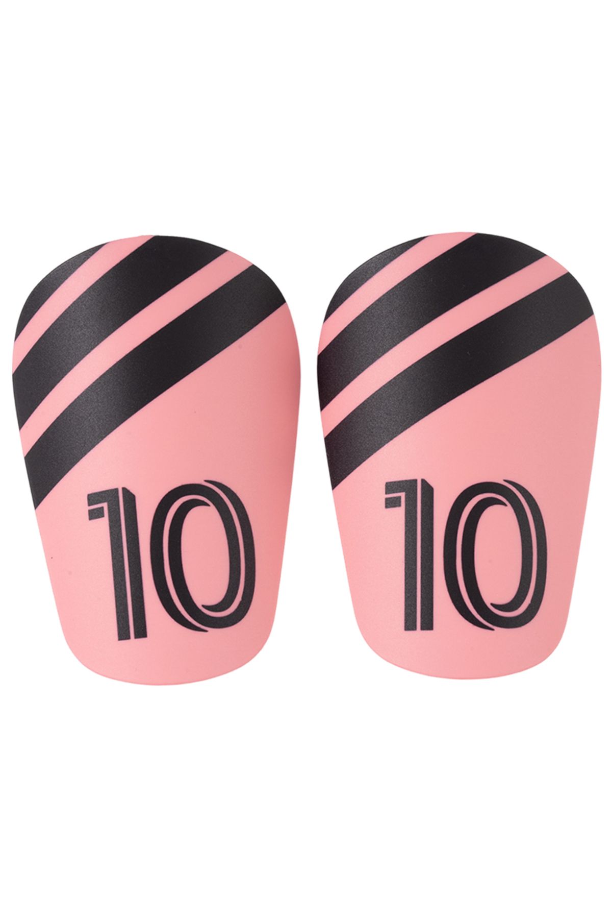APWIKOGER-10X6cm pinkish 1 Pair Mini Football Shin Pad Wear-resistant Shock Absorbing Leg Protector Lightweigh 1