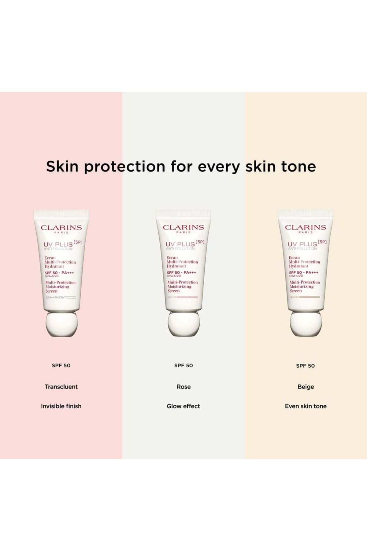 Clarins-UV Plus Moisturizing Protective Face Fluid SPF 50 - 3ml 5