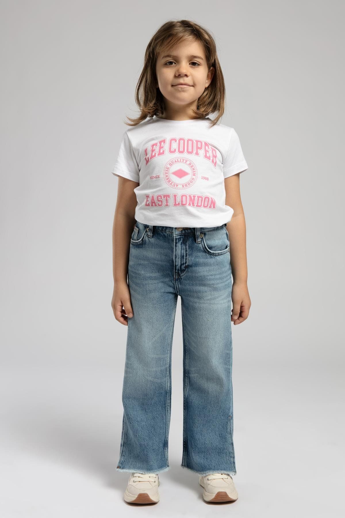 Lee Cooper Maldives Kız Çocuk Jean Pantolon Cohen Blue