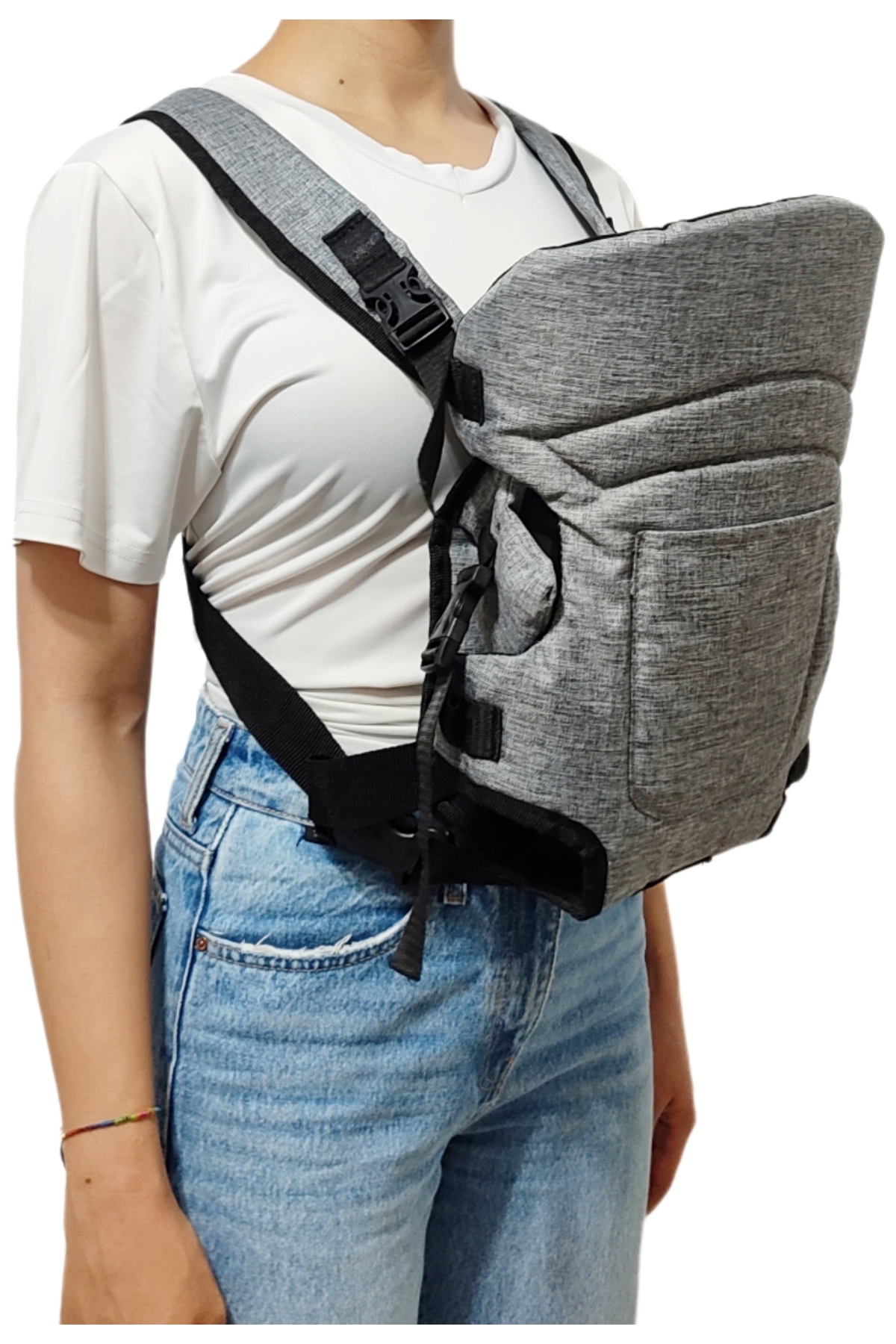 USF Çift Yönlü Bebek Taşıma Kangurusu Beslenme Yemek Mama Termal Çantası 2 Li Set fotoğrafı 6 (önizleme)