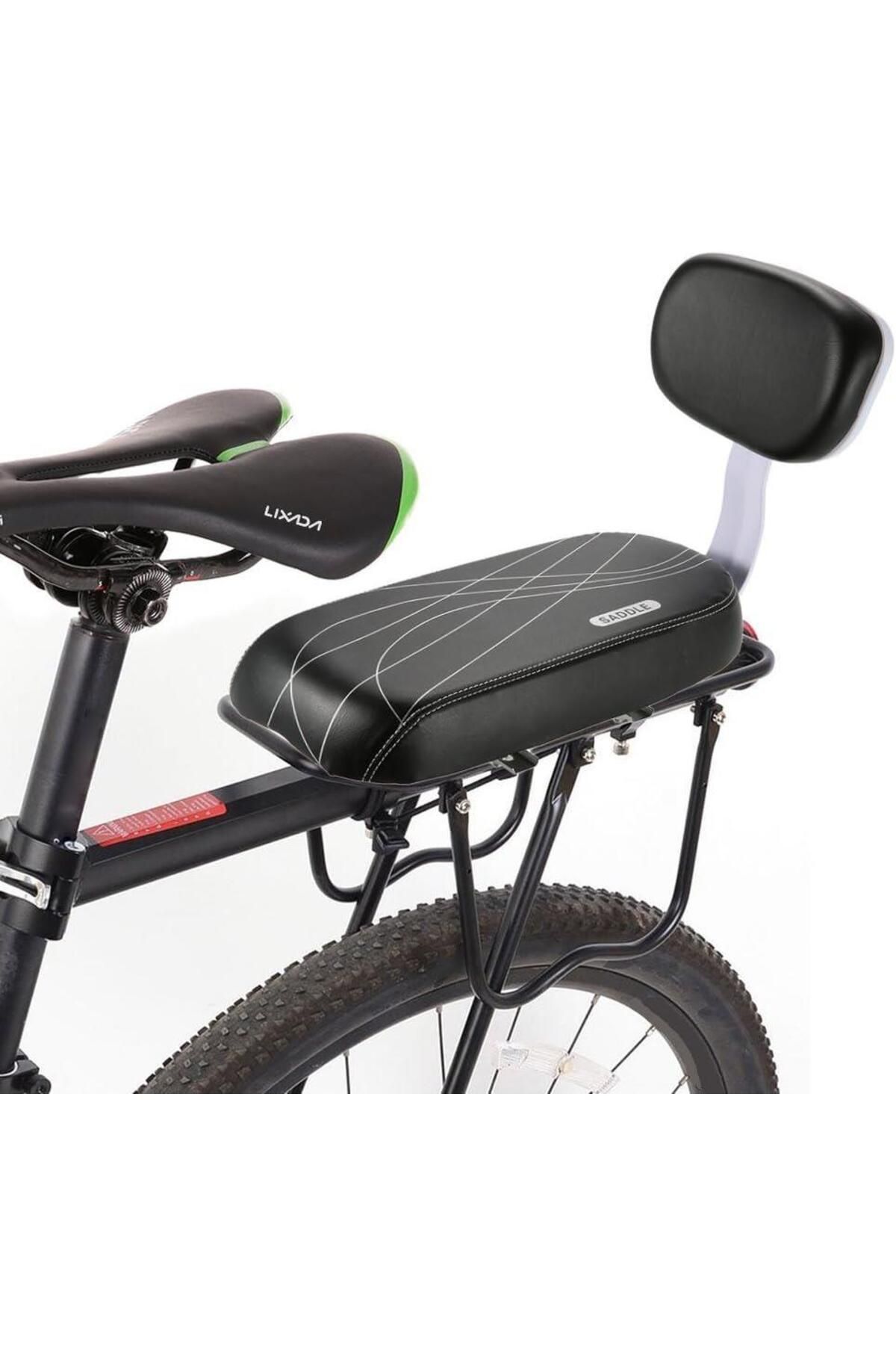 valkyrie-Bicycle Rear Seat Saddle Backrest Soft Cushion Luggage Seat For Kid And Adult 3