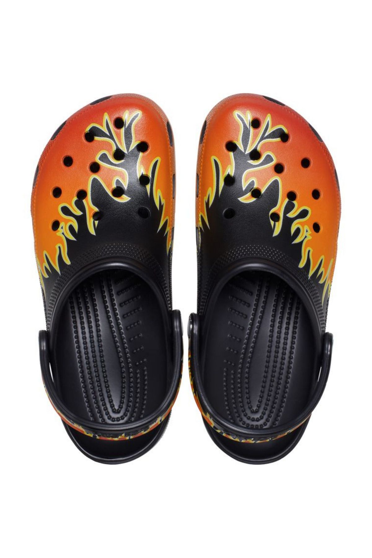 دمپایی مردانه و زنانه های کلاسیک شعله آتش نشانی Crocs