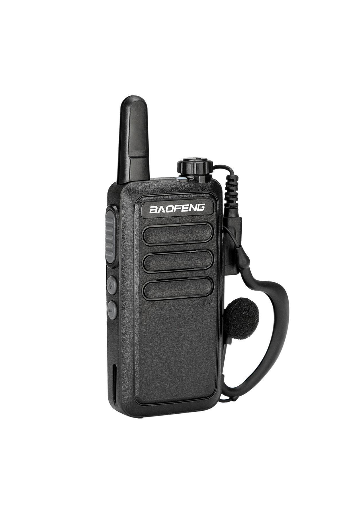 valkyrie Baofeng Bf-r5 Lisanssız El Telsizi - Kulaklıklı Şarjlı 16 Kanal Vox Telsiz