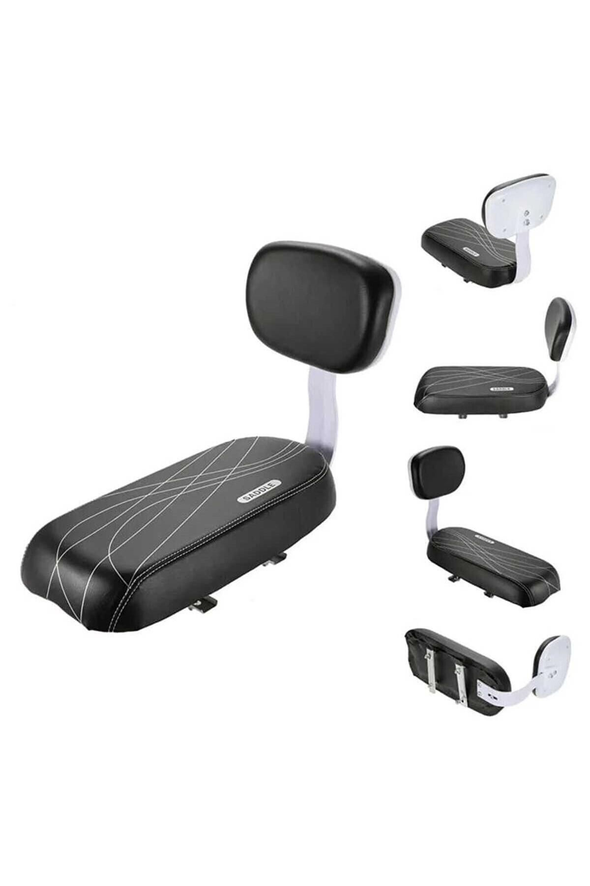 valkyrie-Bicycle Rear Seat Saddle Backrest Soft Cushion Luggage Seat For Kid And Adult 2