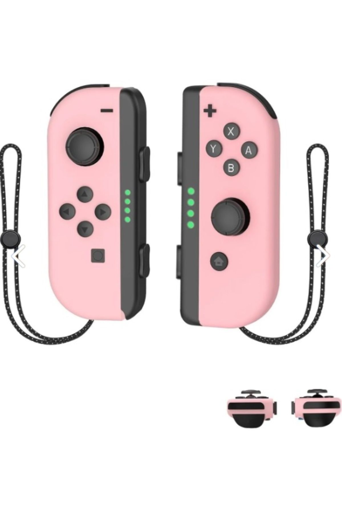 Lüks Hobi Nintendo Switch Joycon Controller Oyun Konsolu Kumandası Pastel Pembe Switch Joy-con