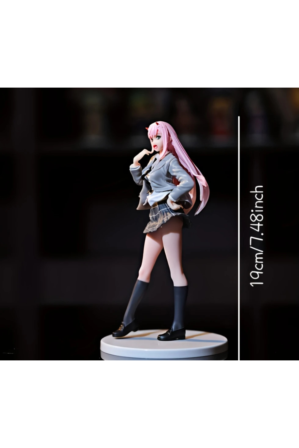 Butic Anime Zero Two 002 02 Kawaii Anime Kızı Figür Kutusuz