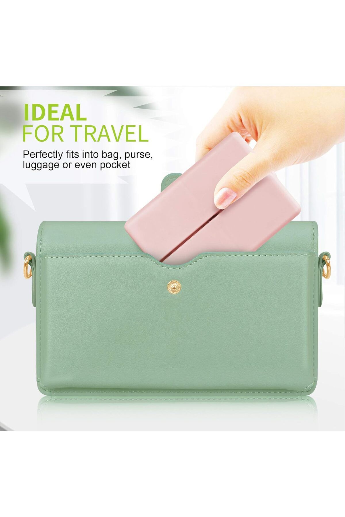 COOYA-Daily Pill Organizer, Portable Folding Design, for Vitamins, Supplements and Medication 7
