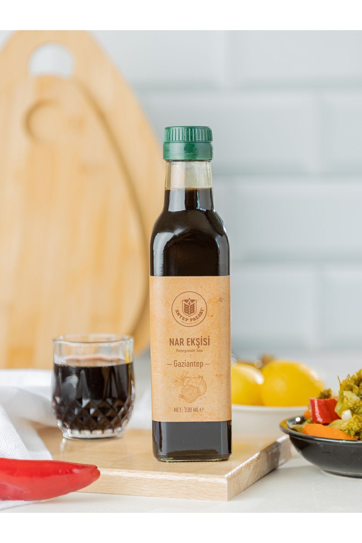 Antep Pazarı Nar Ekşisi Özü - 330 ml