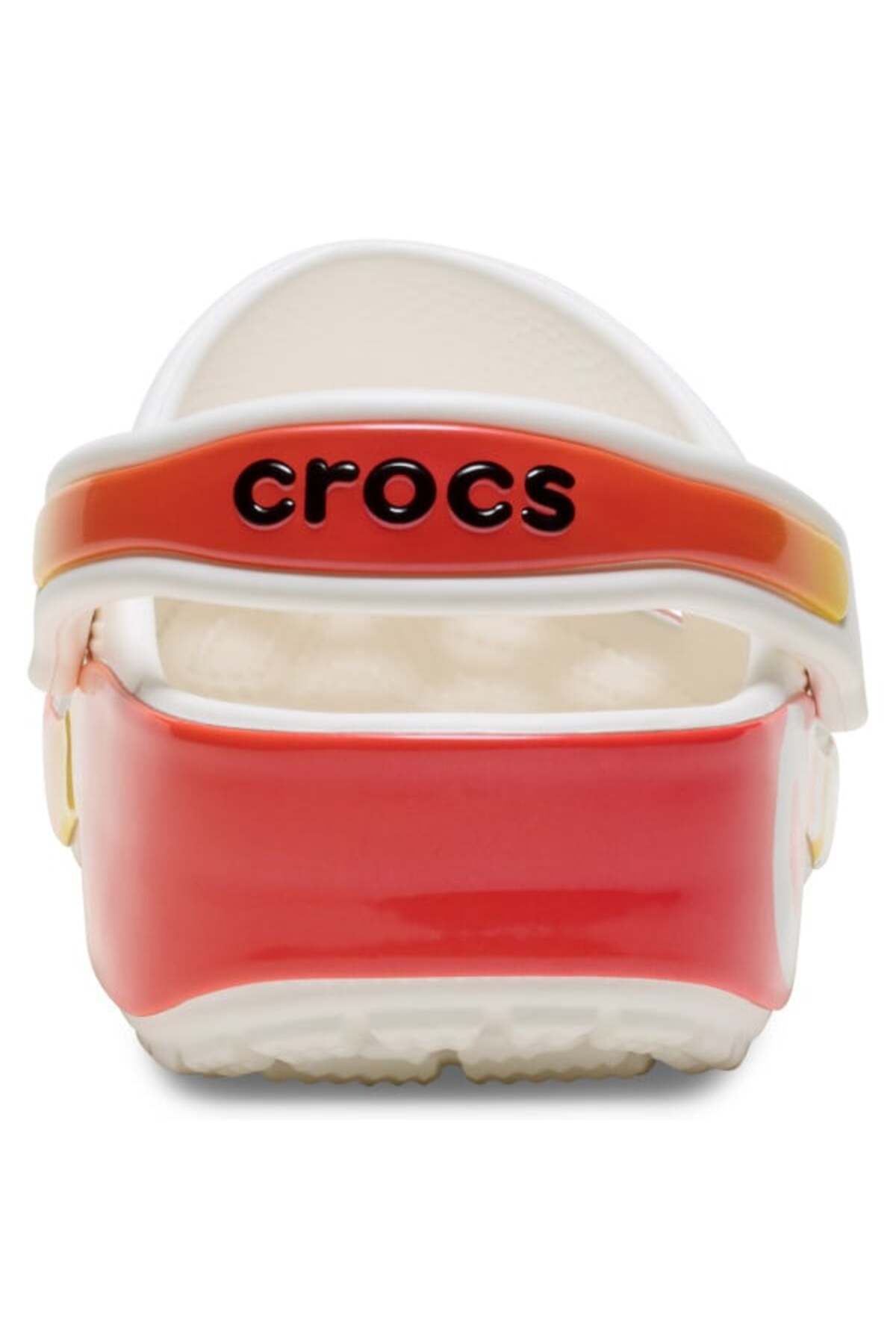 Crocs-classic reflector clog - white 6