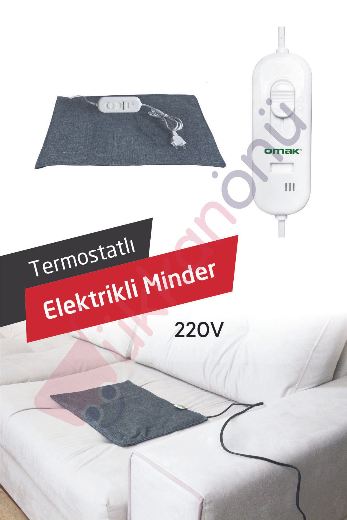 Roza's Home Elektrikli Minder Termostatlı 220v