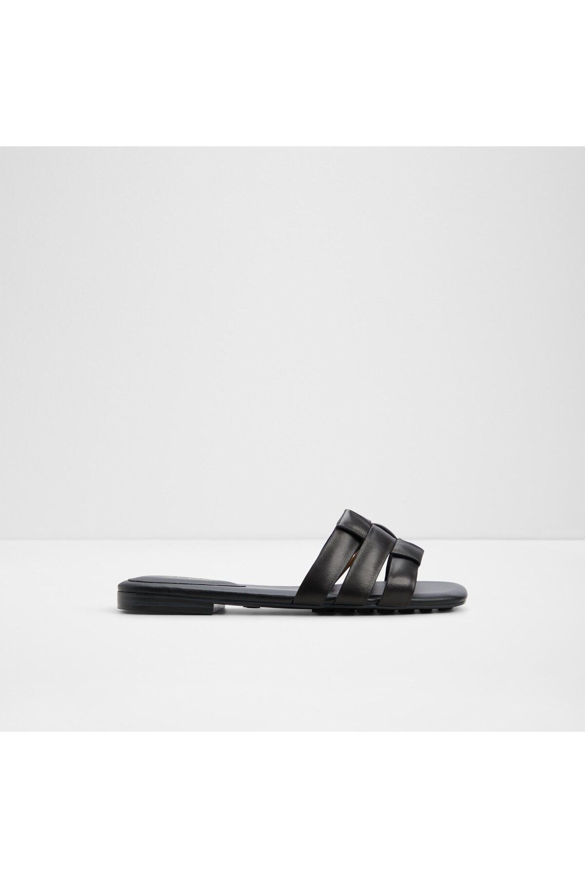 Aldo-Black Flat Sandals For Women 1