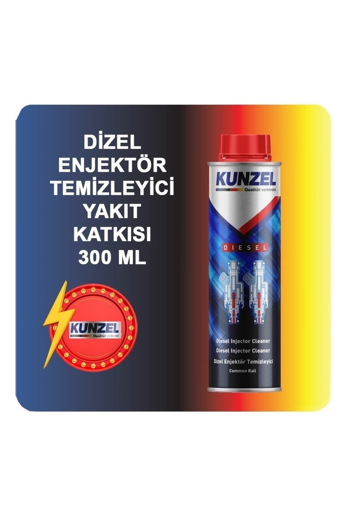 KUNZEL Dizel Yakıt Katkısı Enjektör Temizleyici 300 ml
