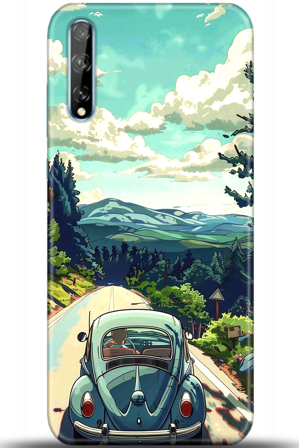 Noprin Huawei Y8P Kılıf HD Baskılı Kılıf - Happiness Series 5563