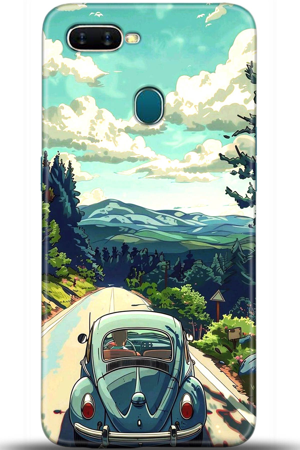 OPPO A12 Kılıf HD Baskılı Kılıf - Happiness Series 5563