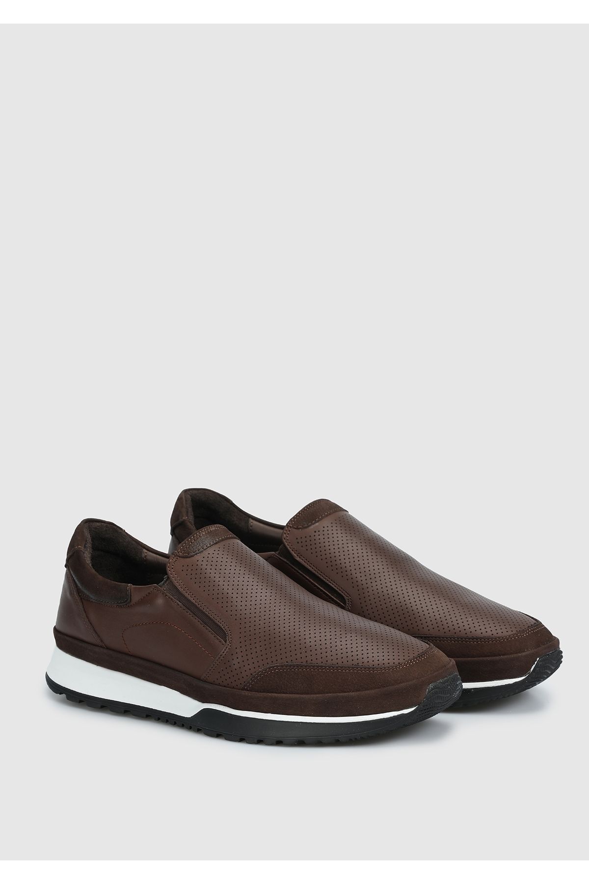 Provoq-Tenis pentru bărbați - piele maro 2