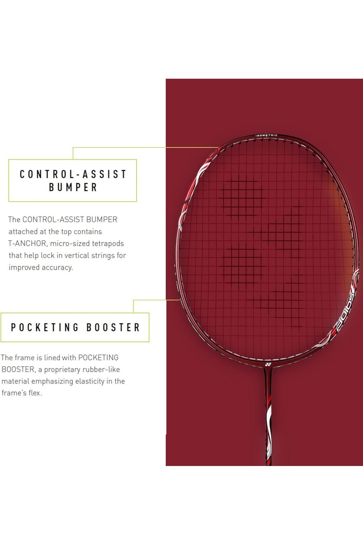 YONEX-AstroxLite 45i Graphite Strung Badminton Racket | Racket Cover | 77gms | 30lbs String Tension 6