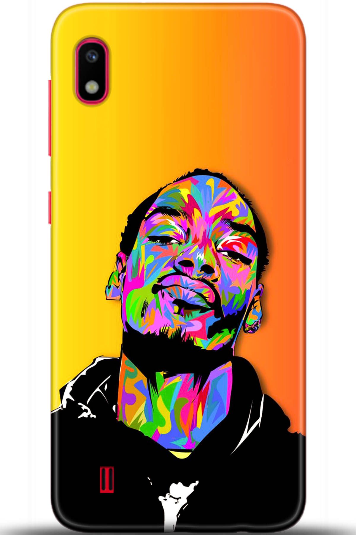 Noprin Samsung Galaxy A10 Kılıf HD Baskılı Kılıf - Happiness Series 5573
