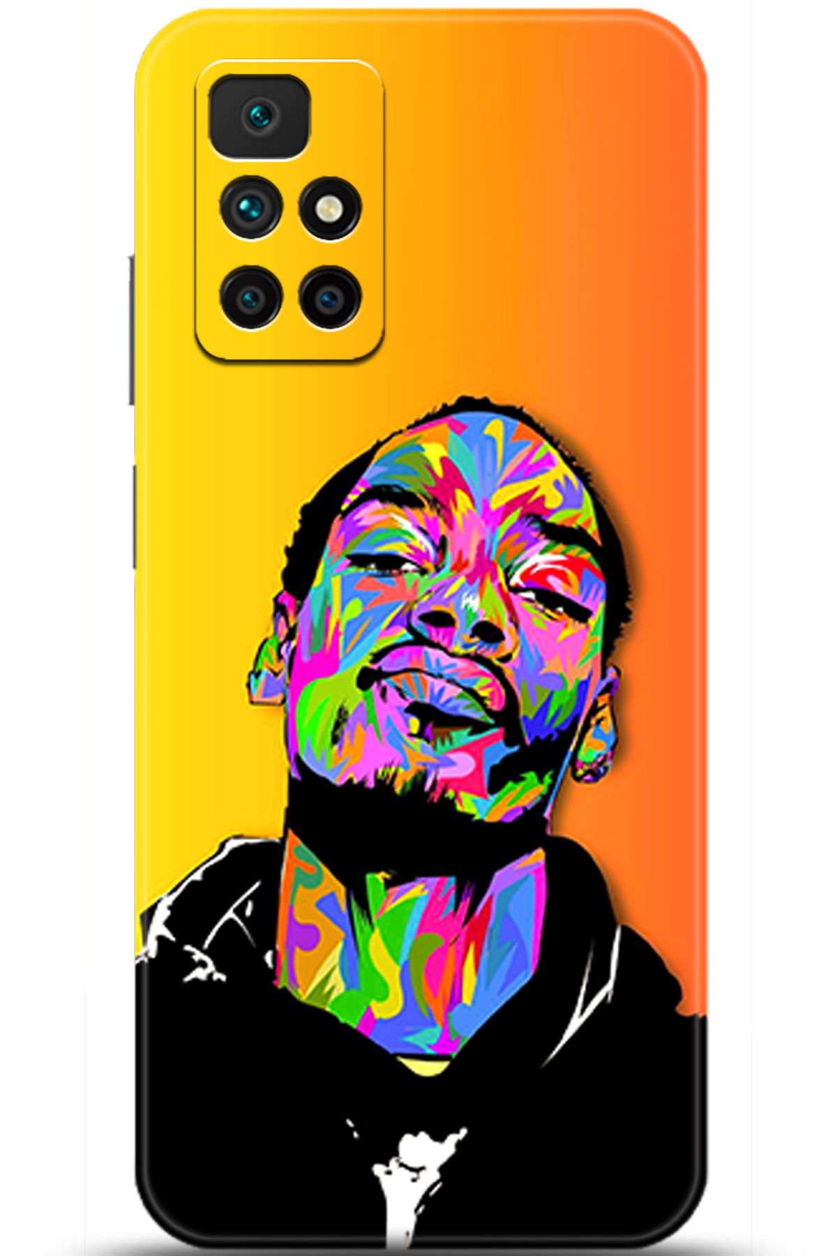 Noprin Xiaomi Redmi 10 Kılıf HD Baskılı Kılıf - Happiness Series 5573