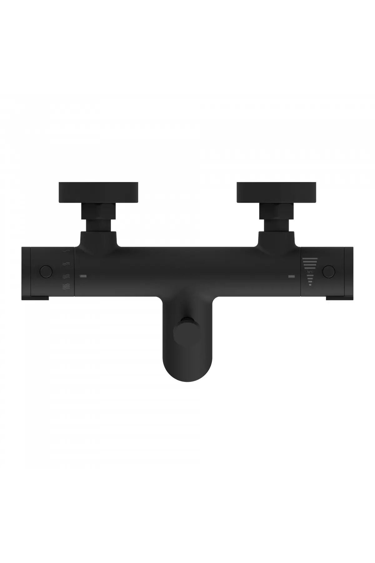 Fause-Thermostatic Bathroom Faucet Black Ktb101-b 2
