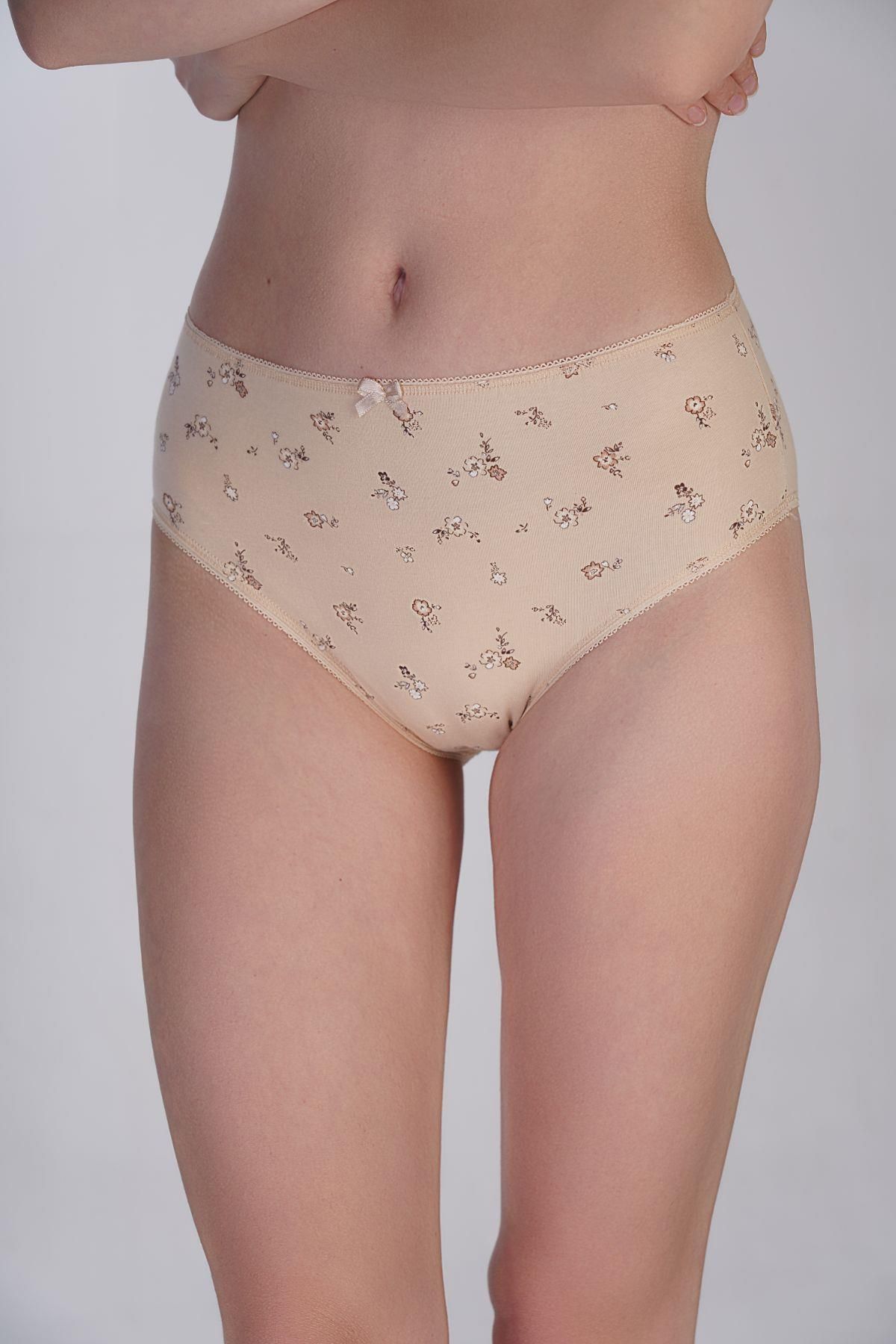 C&City-3 Pack High Waist Bikini Panties 5002 Floral 6