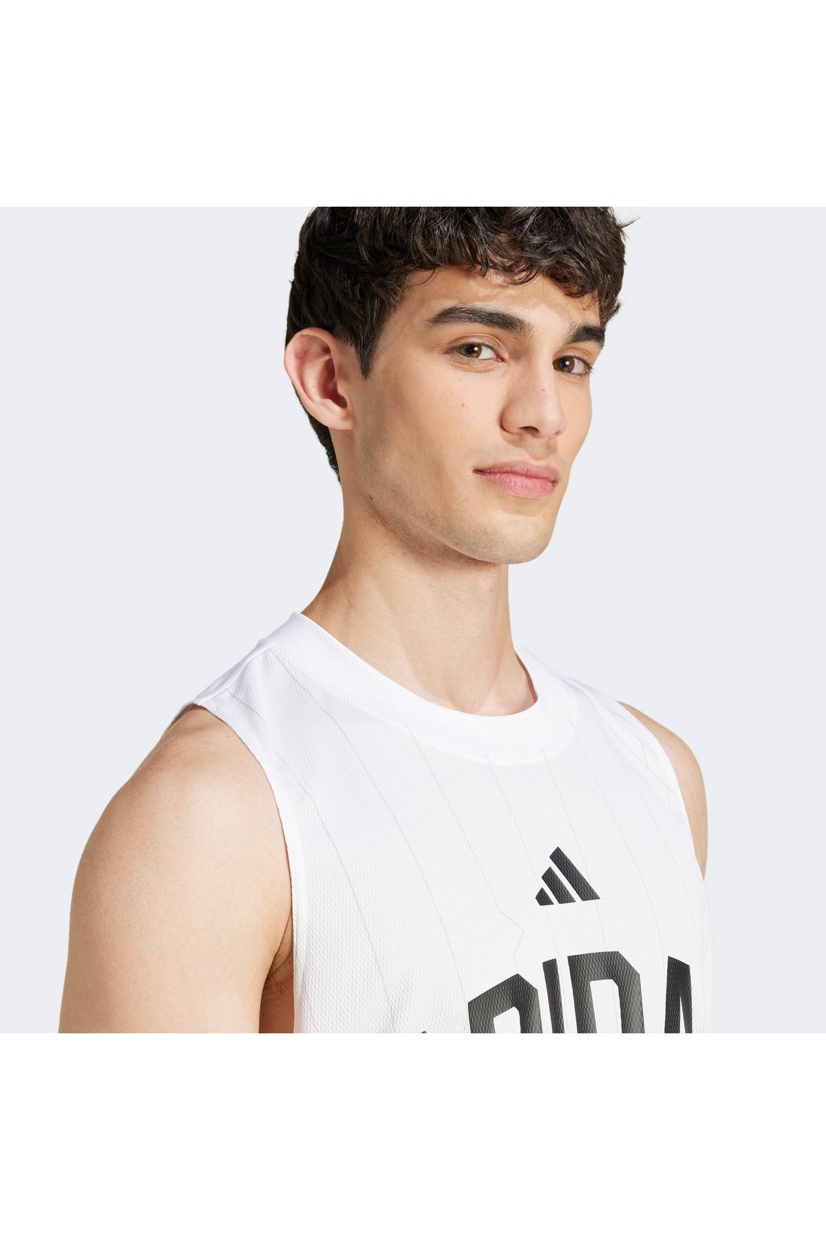 adidas-M Us Sport Tnk Ανδρικό Λευκό Αθλητή 4