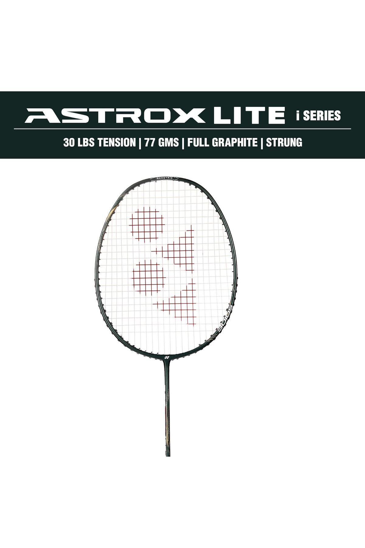 YONEX-AstroxLite 43i Graphite Strung Badminton Racket | Racket Cover | 77gms | 30lbs String Tension 3