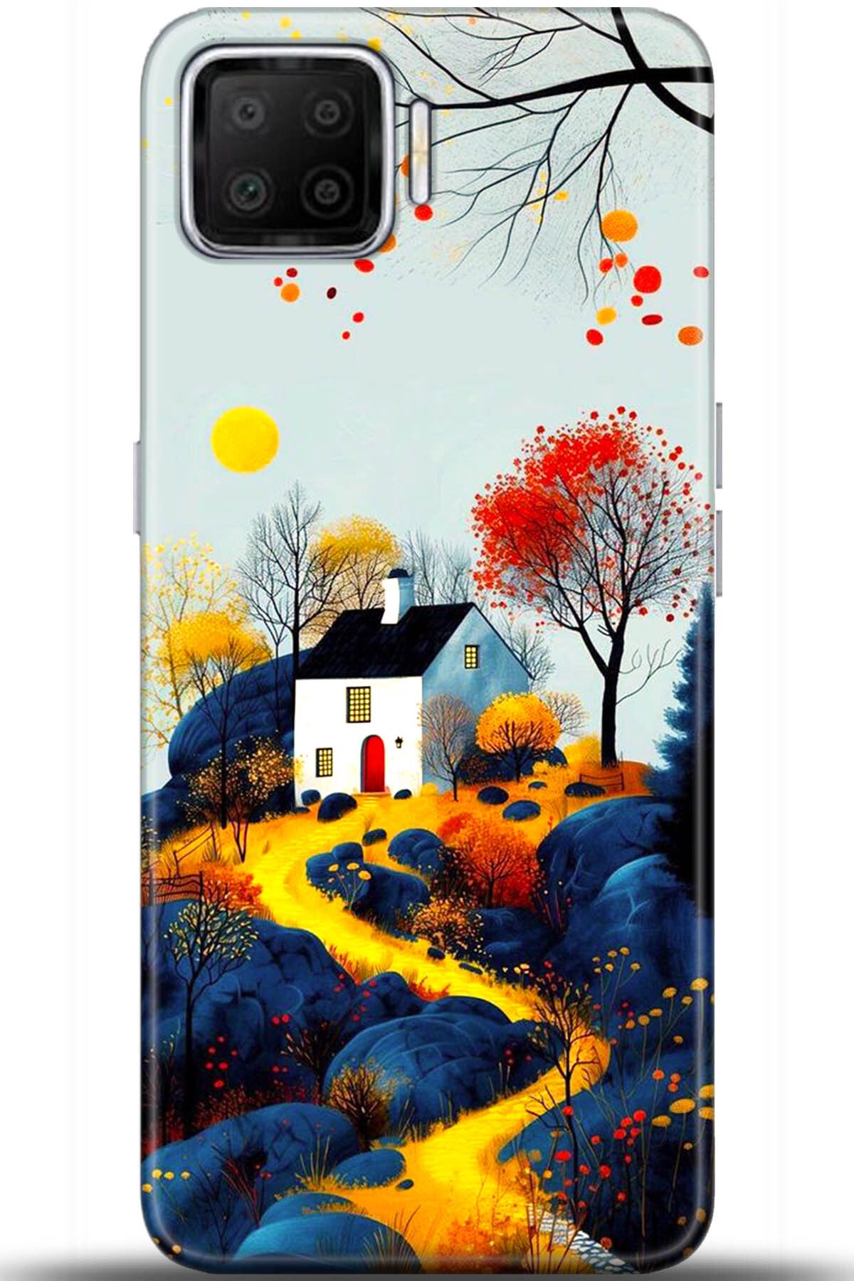 OPPO A73 Kılıf HD Baskılı Kılıf - Happiness Series 5569