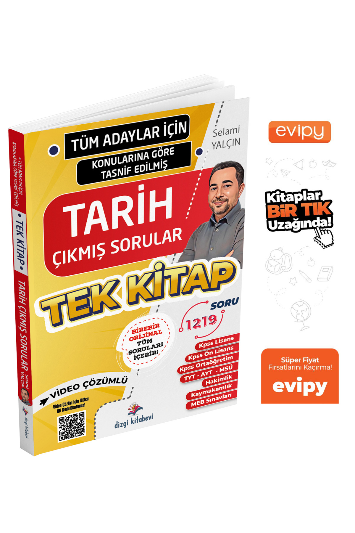 Dizgi Kitap 2025 Tüm Adaylar İçin Tarih Tek Kitap Konularına Göre