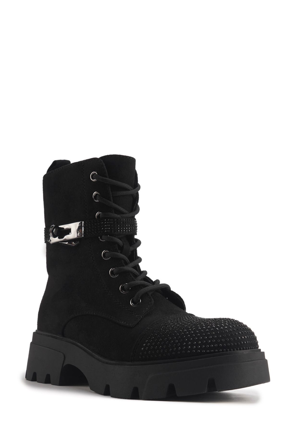 Polaris-324666 .Z 4Pr Czarne Buty Damskie 2