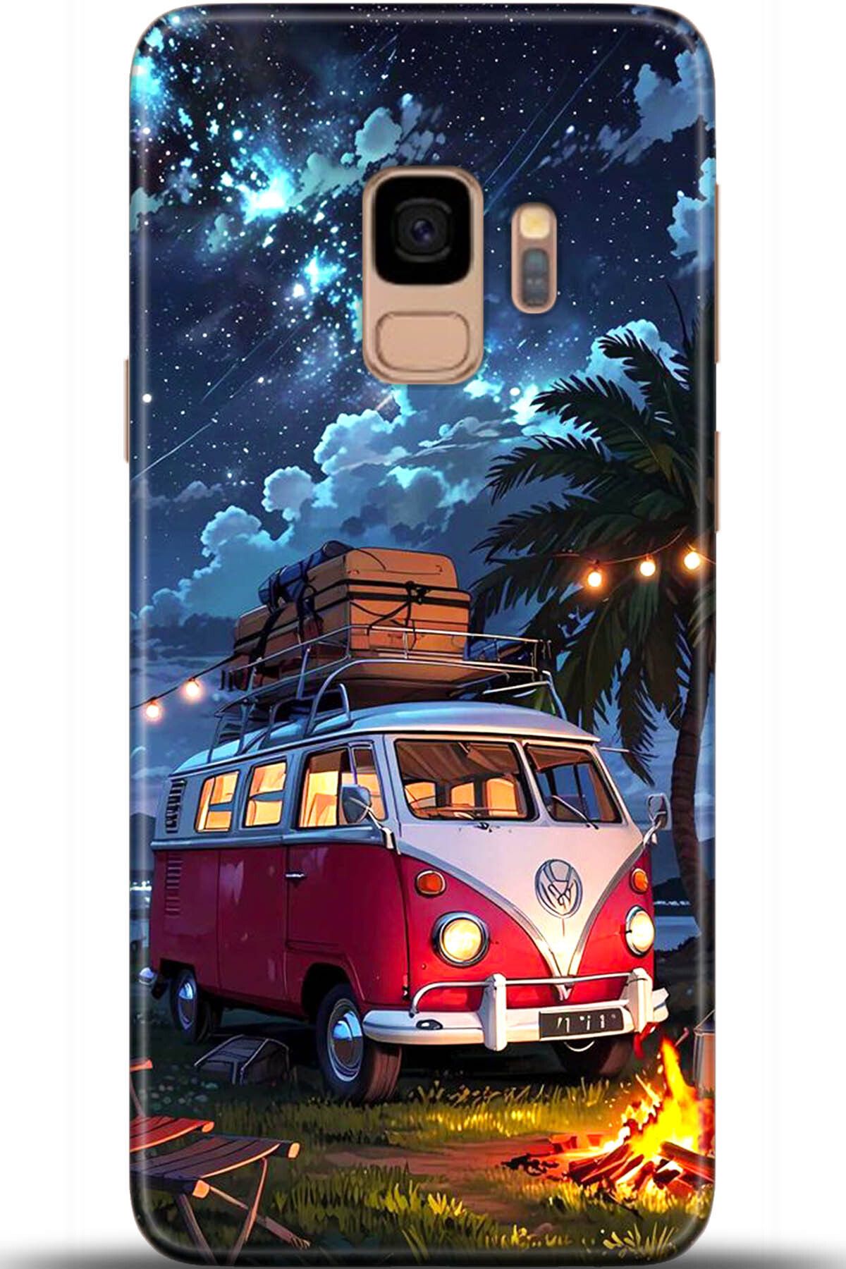 Noprin Samsung Galaxy S9 Kılıf HD Baskılı Kılıf - Happiness Series 5564