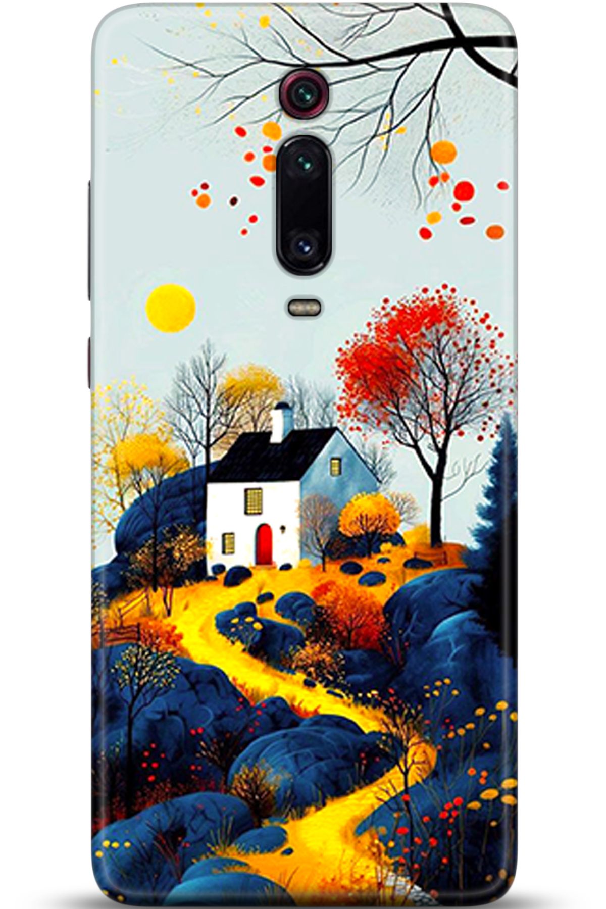 Noprin Xiaomi Mi 9T Pro Kılıf HD Baskılı Kılıf - Happiness Series 5569