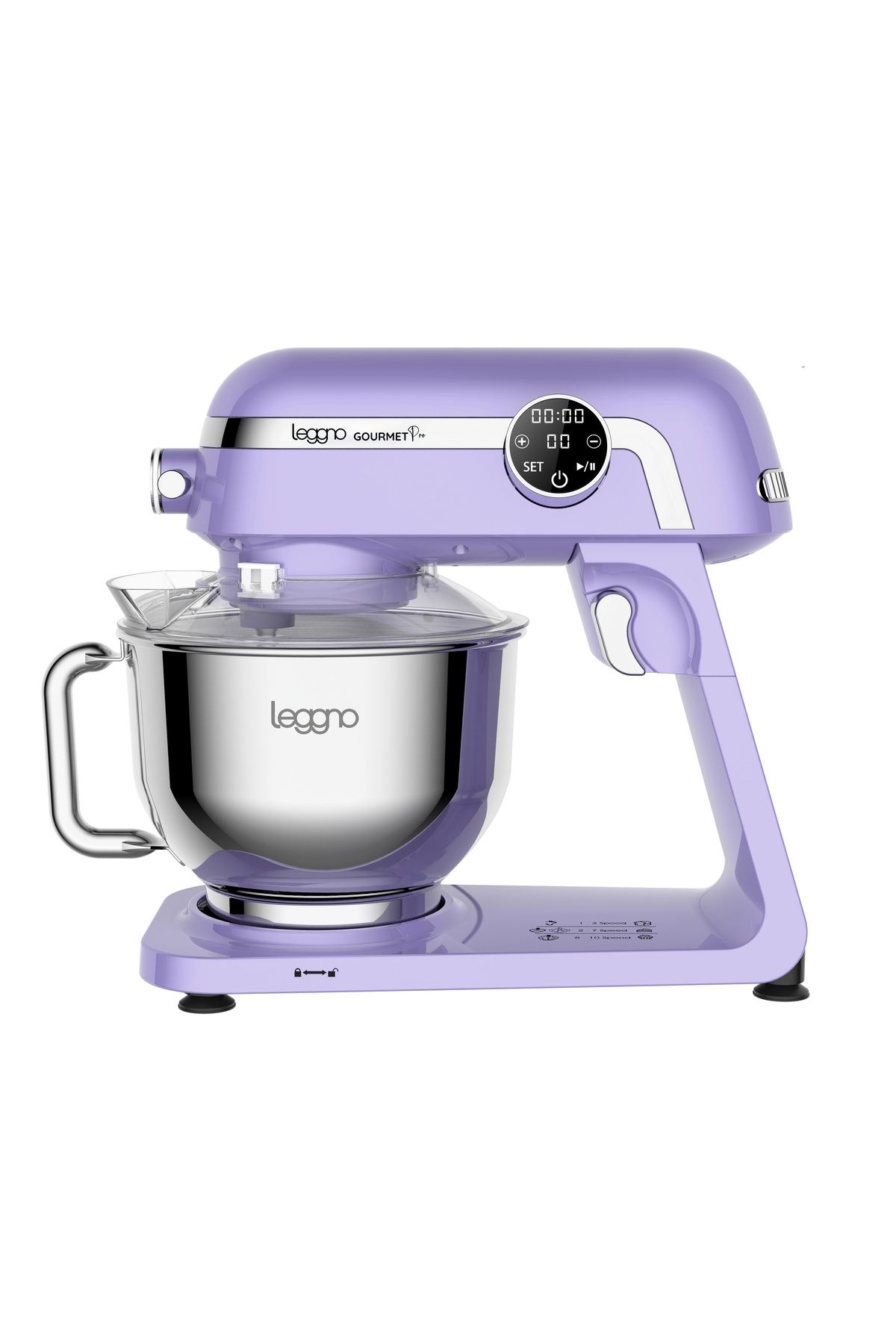 Leggno Gourmet Pro Stand Mikser Lila