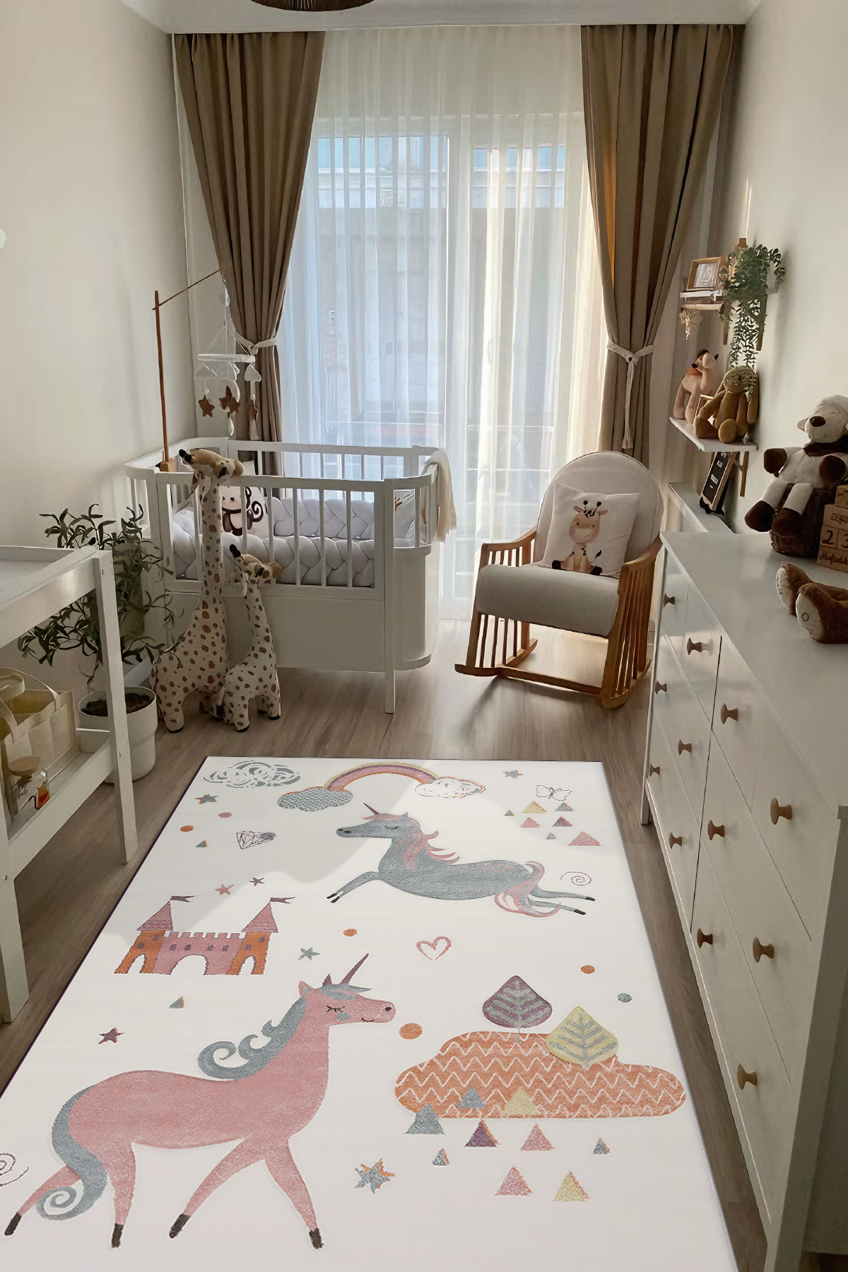 SÜNGERSAN Çocuk/Bebek Oyun Halısı Çocuk Halısı Yıkanabilir Oyun Halısı Diz Acıtmaz Yumuşak Çocuk Matı fotoğrafı 2 (önizleme)