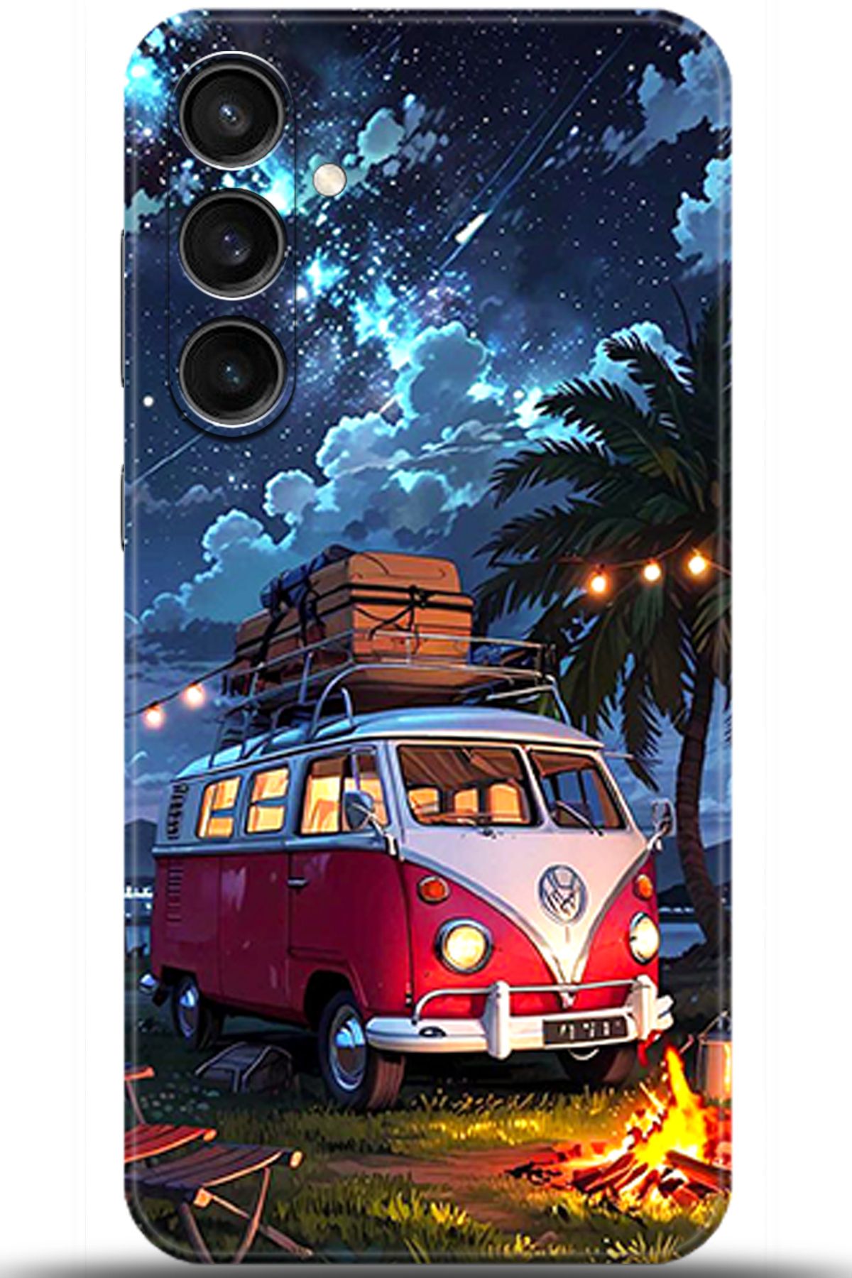 Noprin Samsung Galaxy S23 FE Kılıf HD Baskılı Kılıf - Happiness Series 5564