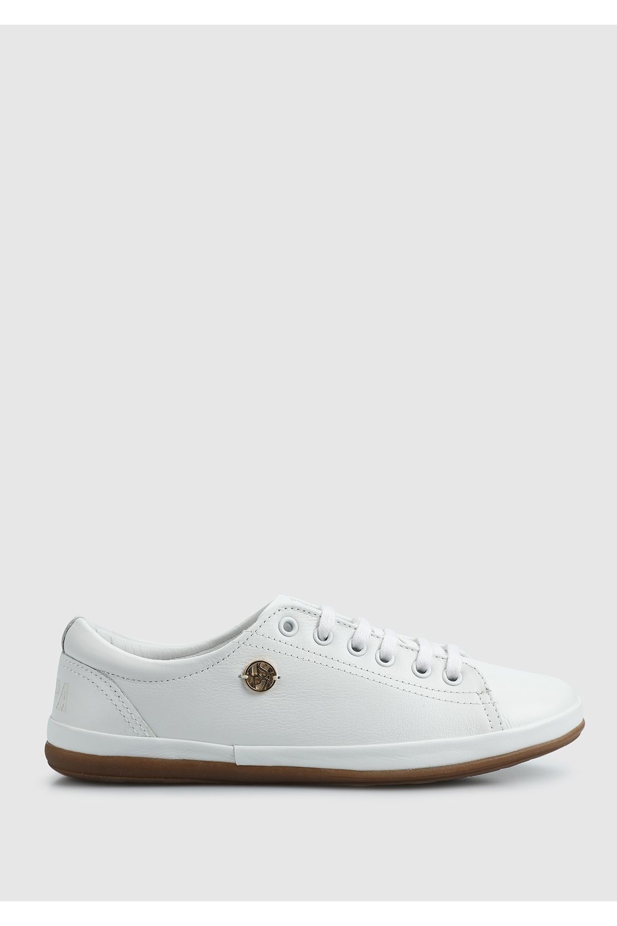 U.S. Polo Assn. Jojo Beyaz Deri Kadın Sneaker