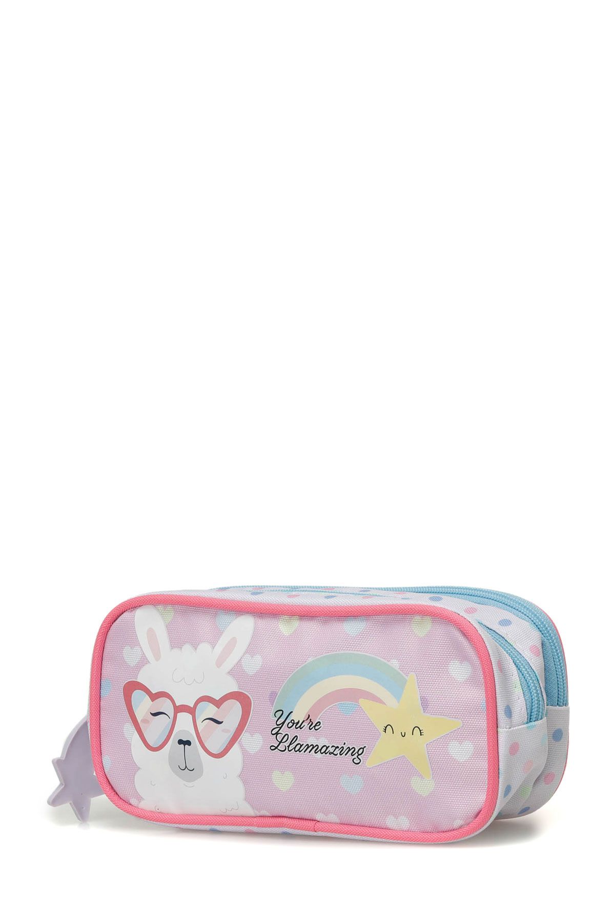 جا قلمی و جای گیره کاغذ دخترانه بچگانه BTS SET DOT LAMA KL 4PR MULTI COLORED GIRLS Polaris