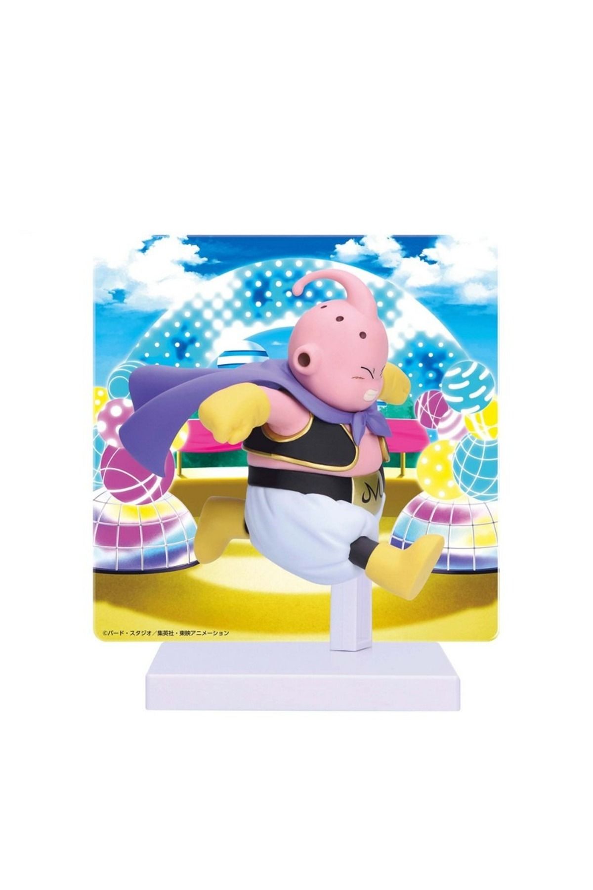 Banpresto-Dragon Ball Daima Majin Buu Figure With Panel Statue 2