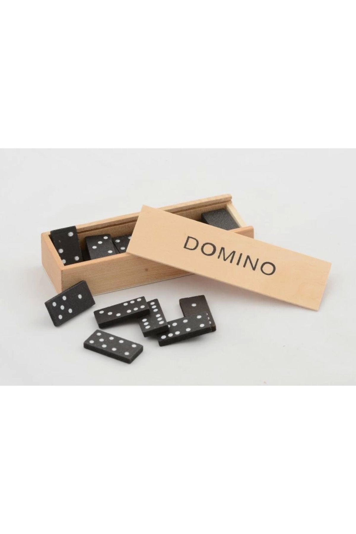 YNT İthalat Ahşap Kutulu Domino Oyunu Alk4019