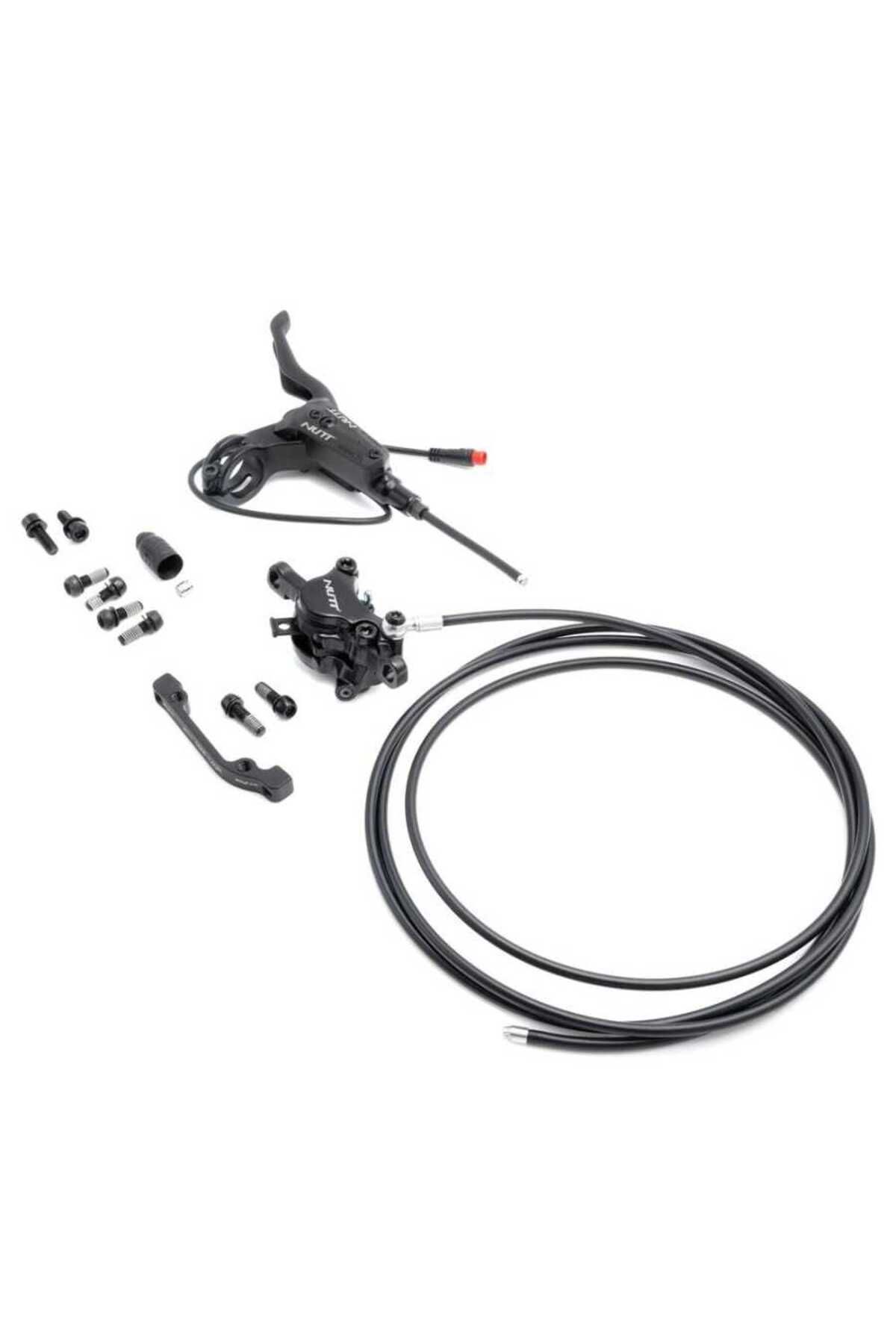 KNT NUTT SCOOTER SOL ARKA HİDROLİK FREN SETİ SENSÖR BAĞLANTILI 2 PİNLİ 220 CM