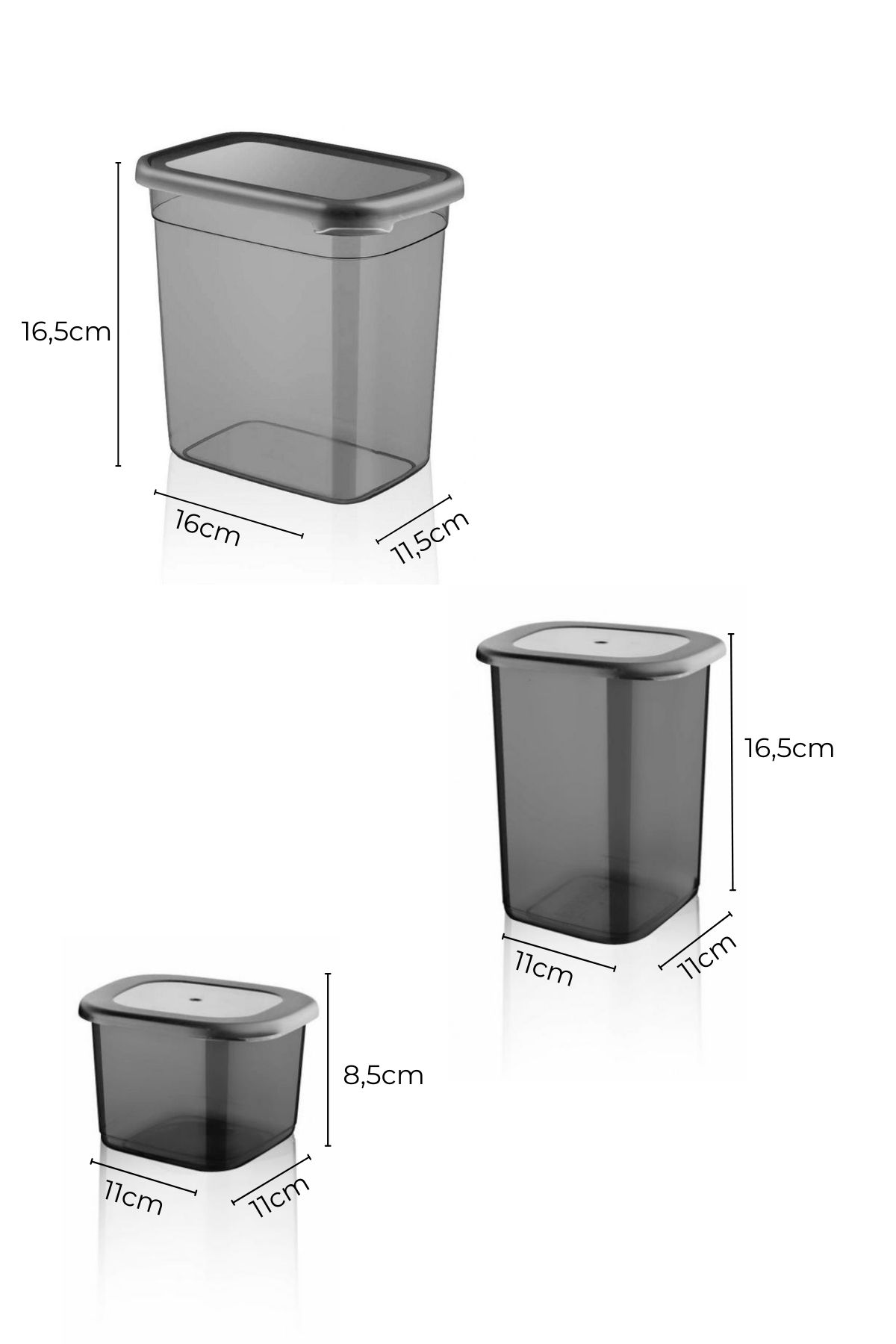 Nandy Home-Set of 8 Anthracite Sabitrizm Warehouse Logs with Labels 4X0,5/2X1,2/2X2 Lt. 3
