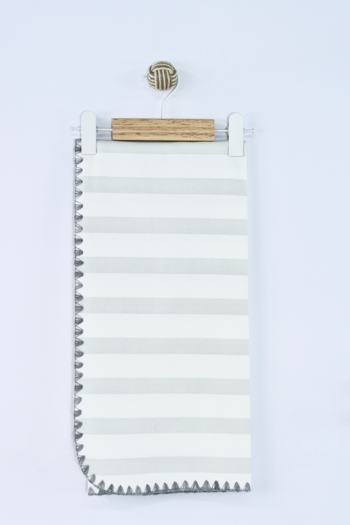 Combed Cotton Striped Patterned Baby Blanket- Baby Blanket