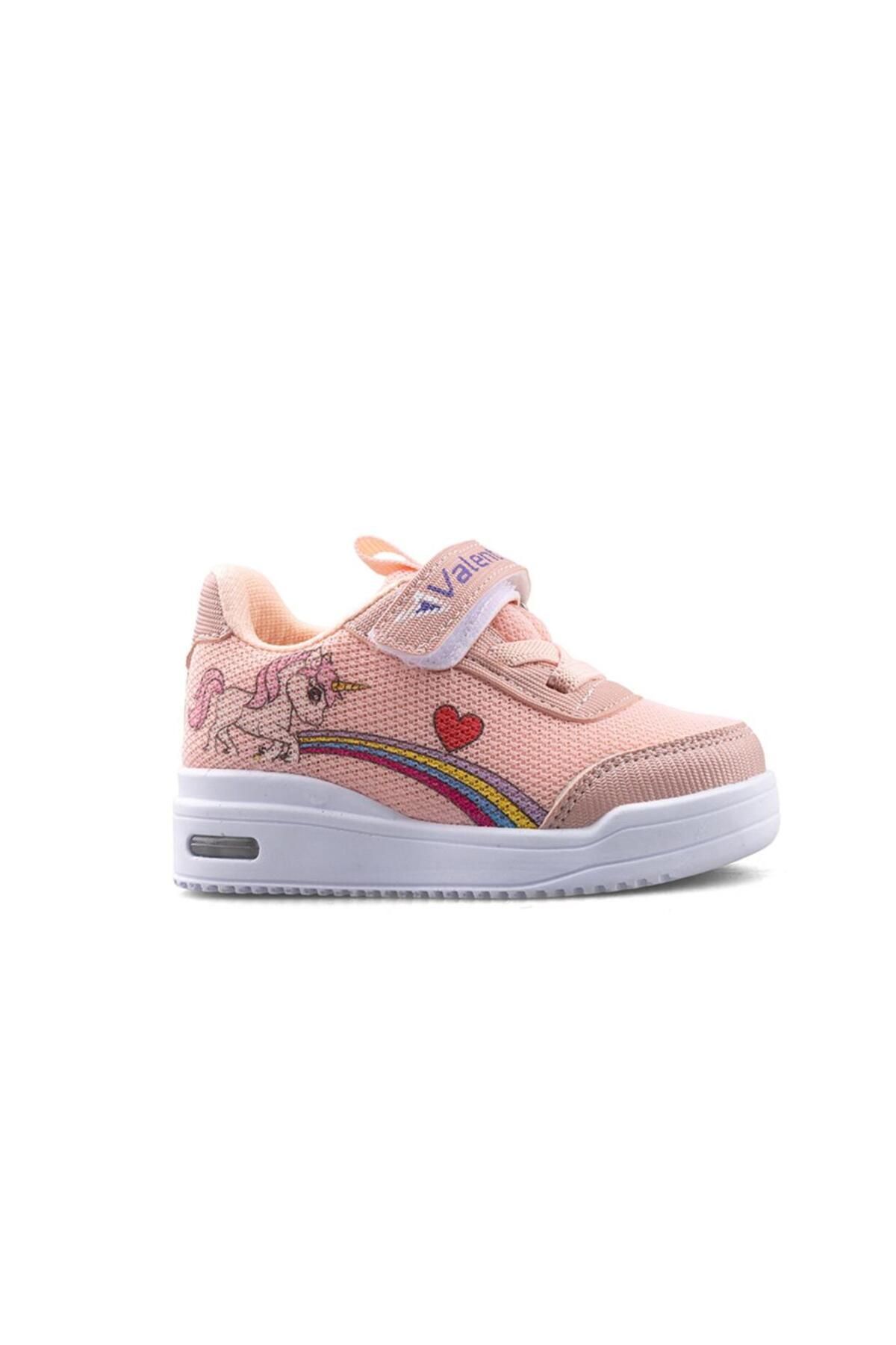 babelia Günlük Unisex Çocuk Sneaker Işıklı Cırtlı Hafif Rahat Spor Ayakkabı