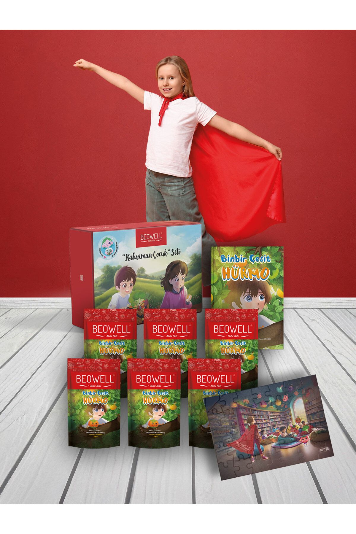 BEOWELL NUTRI KIDS - KAHRAMAN ÇOCUK HÜRMO SET