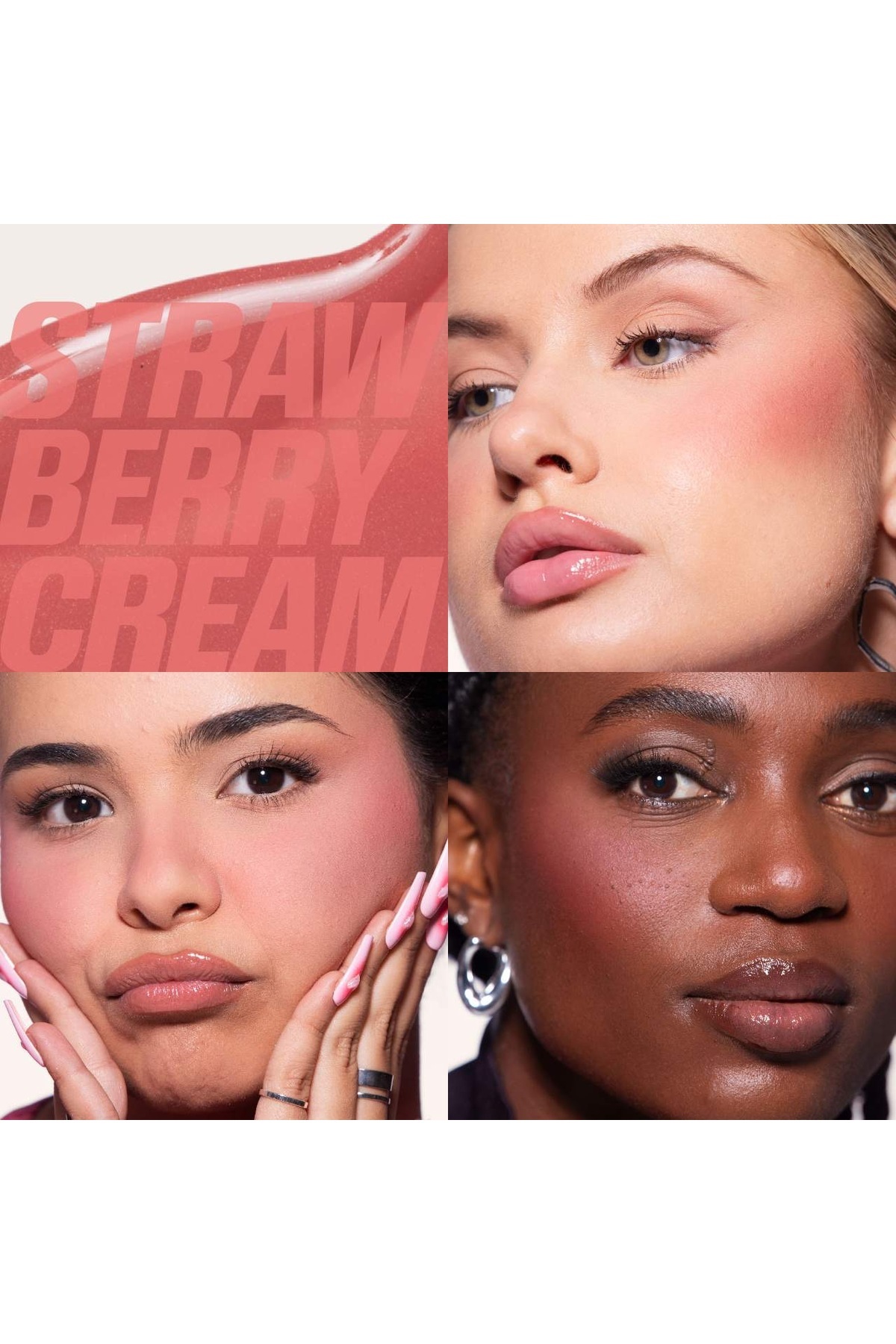Huda Beauty أحمر خدود سائل من هدى بيوتي-strawberry Cream