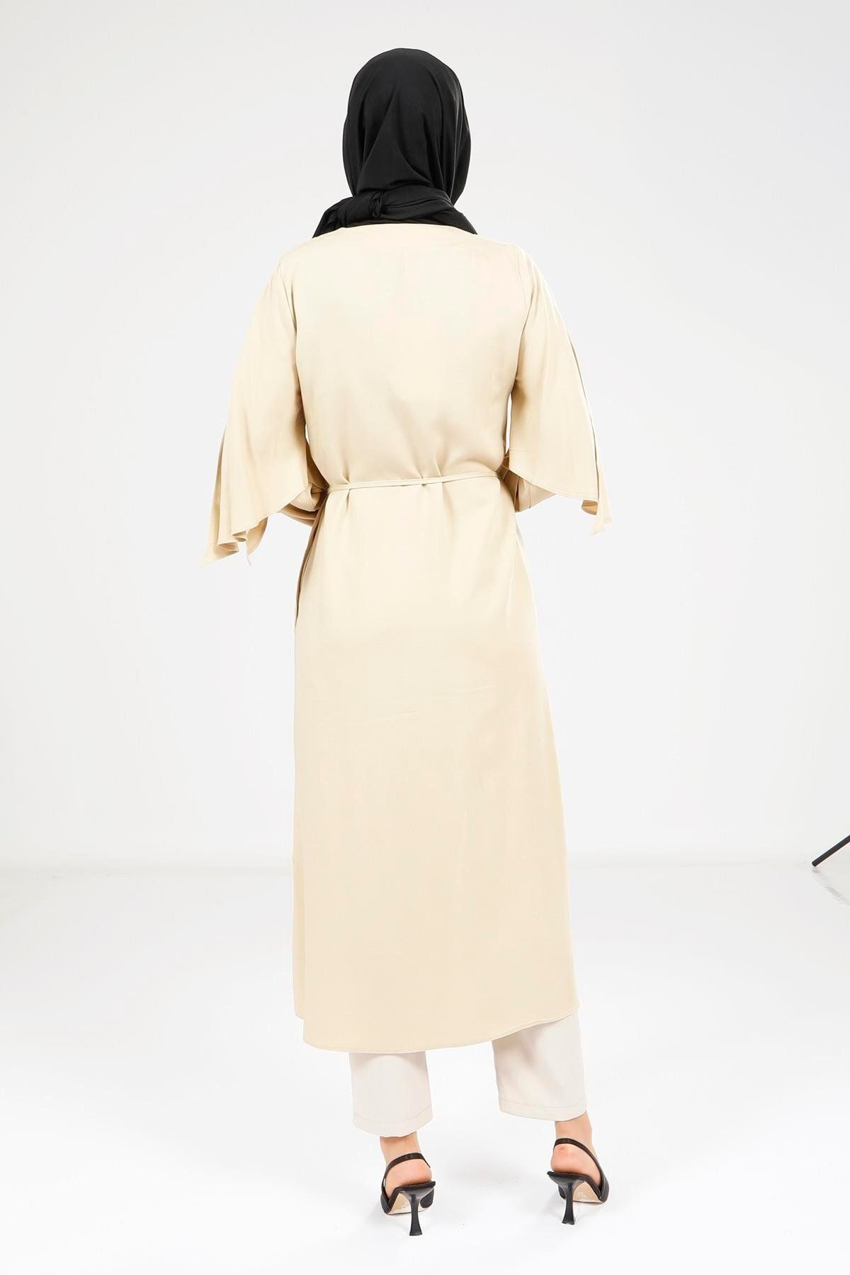 Beyza-Sleeve Slit 9196 Model Clothes 5