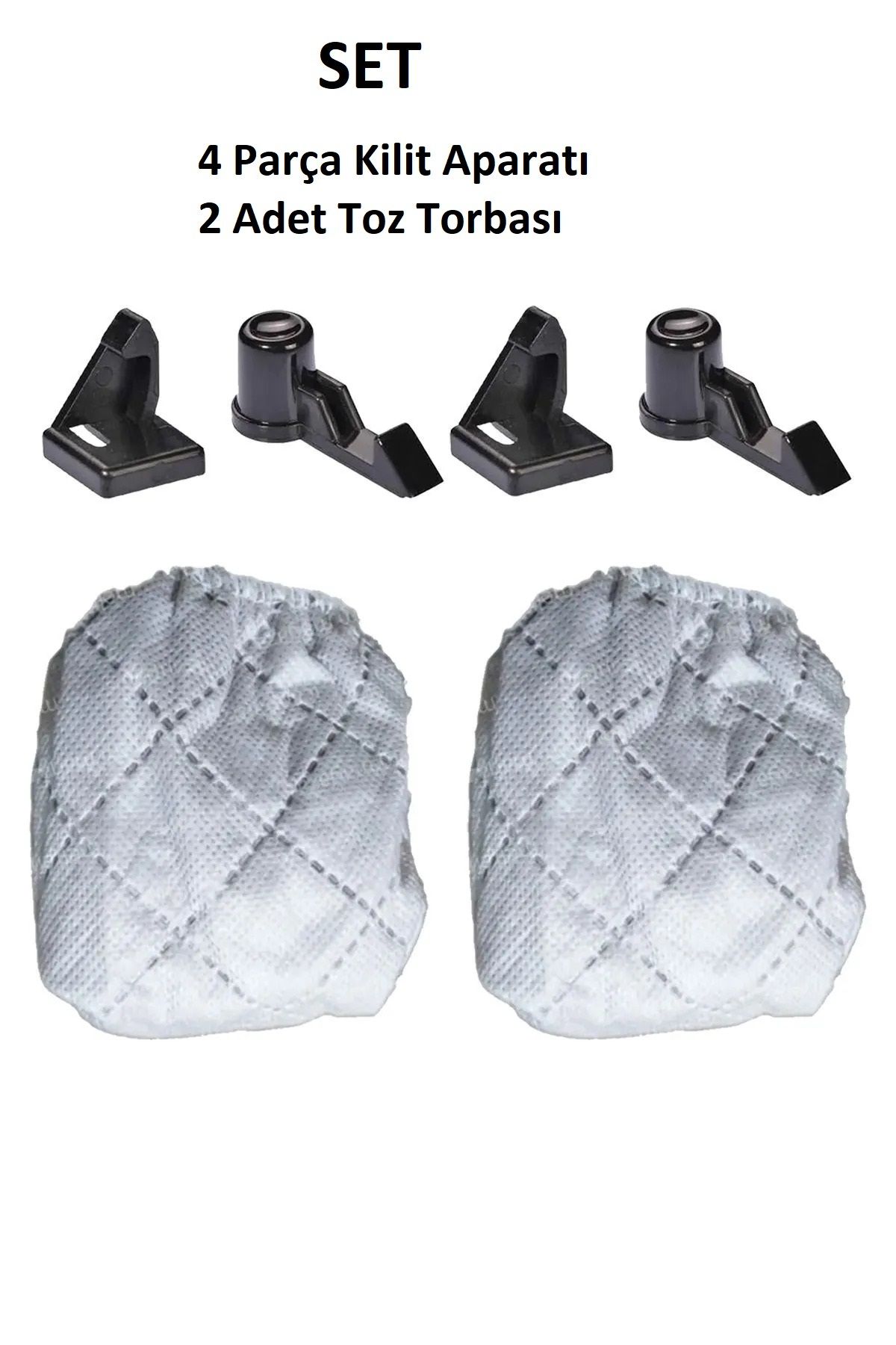 HomeShopping Fantom Pratik Dik Süpürge Torba + Tırnak Set