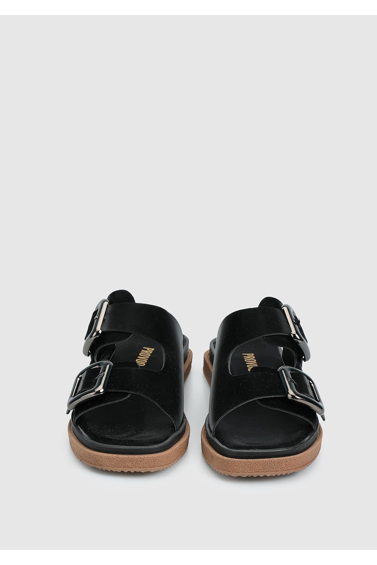 Provoq-Black Women's Slippers 3